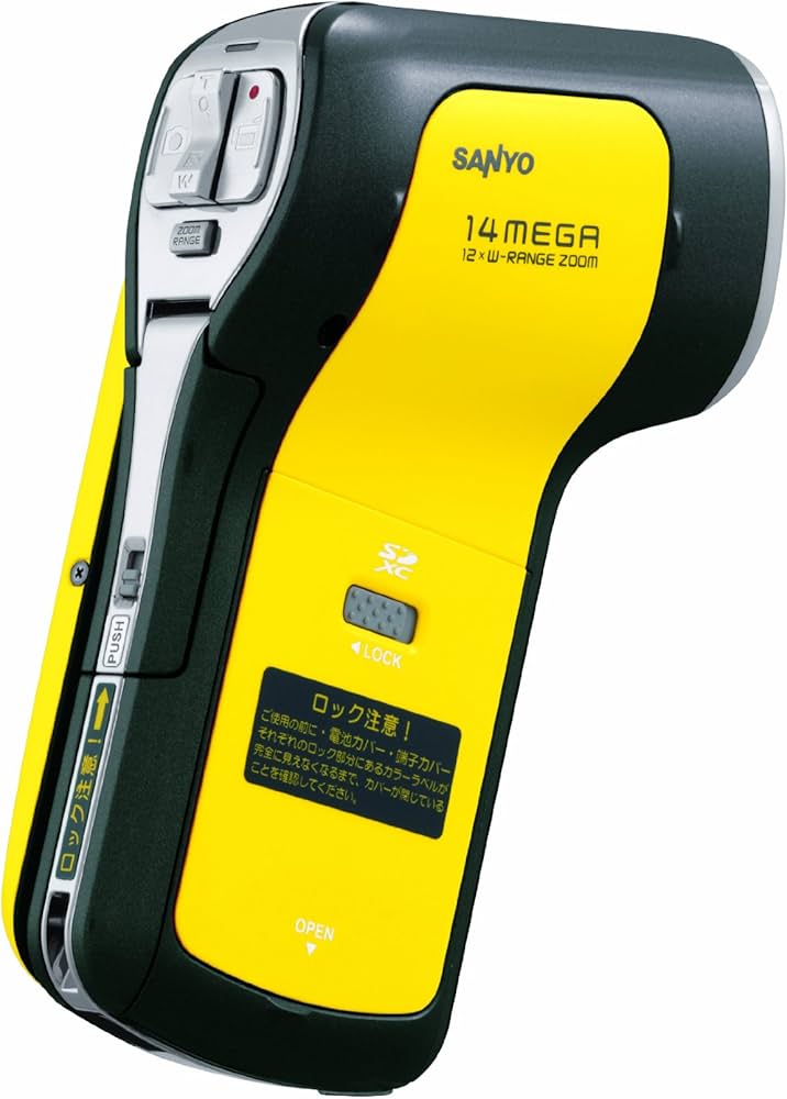 Amazon | SANYO デジタルムービーカメラ Xacti CA100 Y イエロー DMX