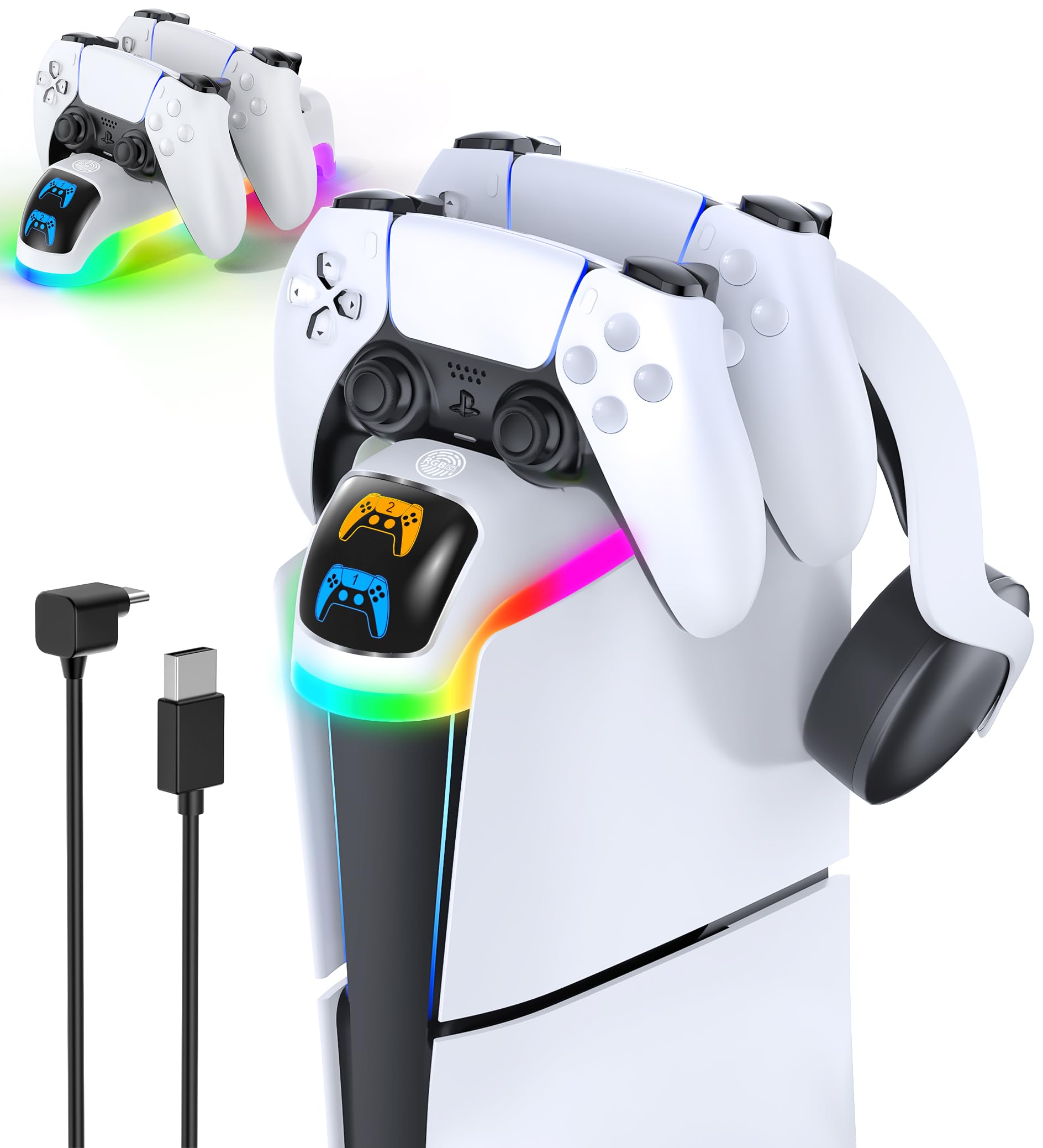 Amazon.co.jp: 【新型PS5対応】PS5 コントローラー 充電スタンド PS5