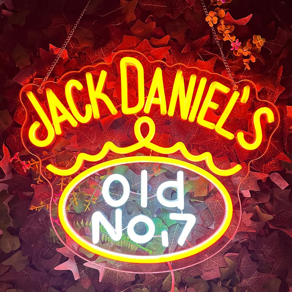 Amazon.co.jp: XJNOLGXIQU Jack Danie ネオンサイン バーボン