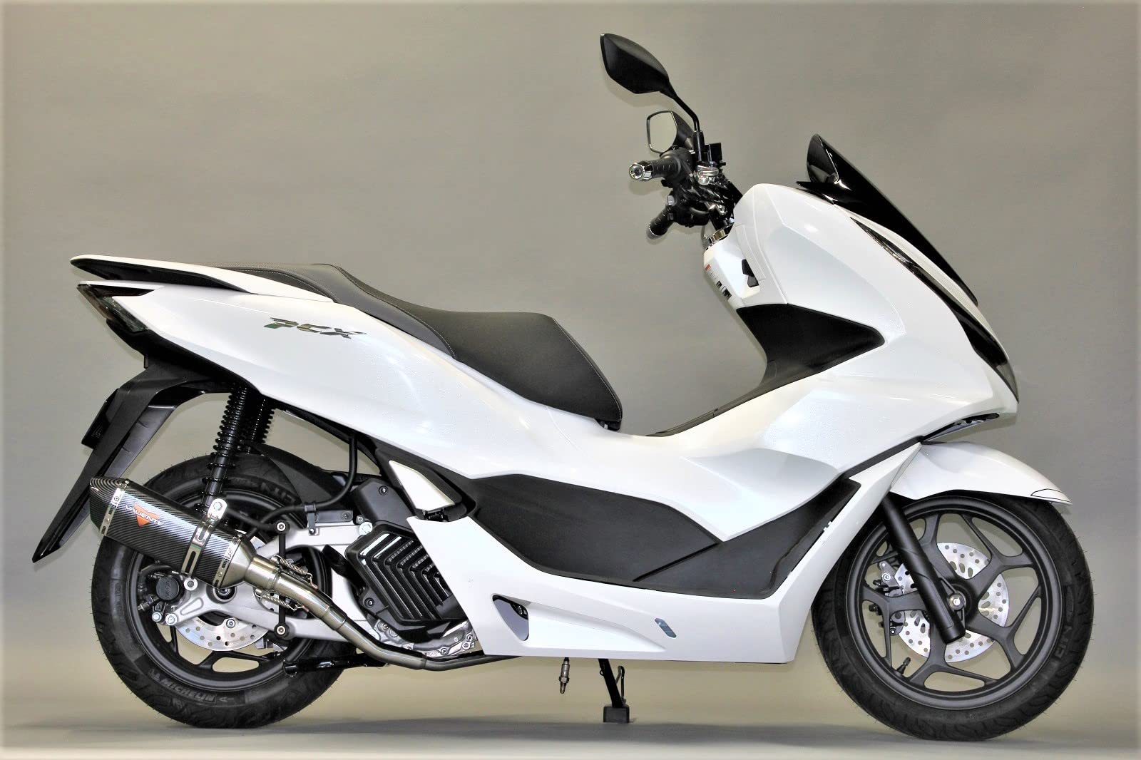 Amazon | PCX125 PCX160 マフラー 2BJ-JK05 8BJ-JK05 2BK-KF47 8BJ