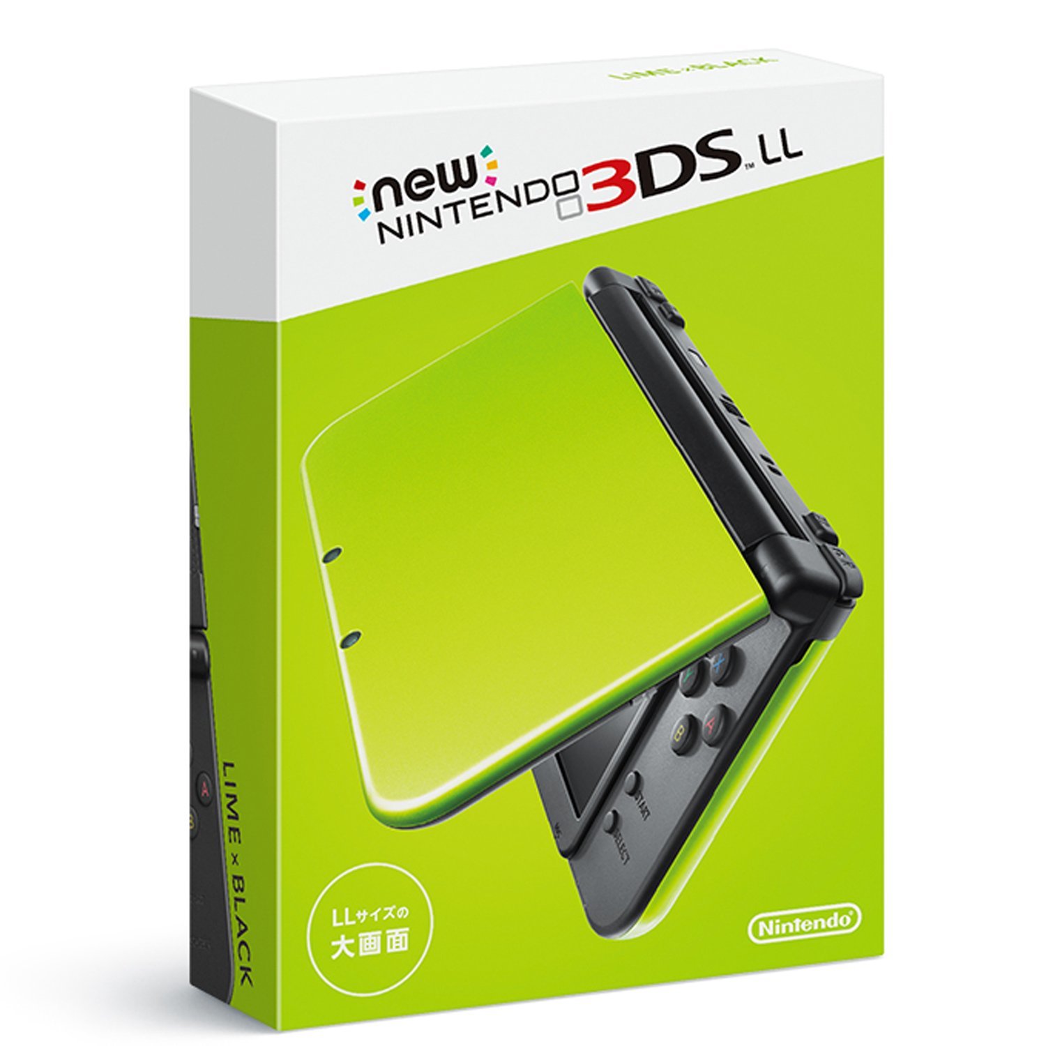 Amazon.com: Newニンテンドー3DS LL ライム×ブラック : Video Games
