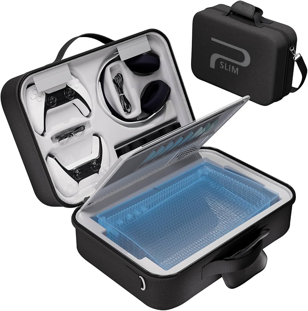 Amazon.com: MOCADIA Carrying Case for PS5 SLIM 2023, Hard Shell