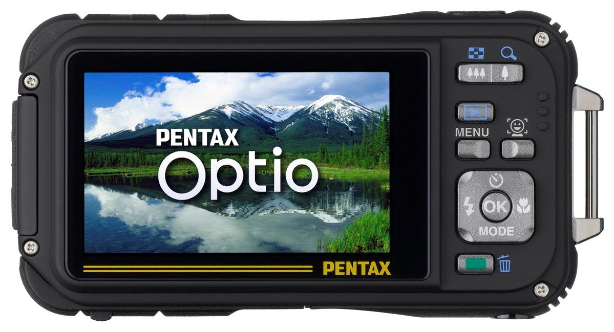 Amazon | PENTAX 防水デジタルカメラ Optio W90 シャイニーオレンジ