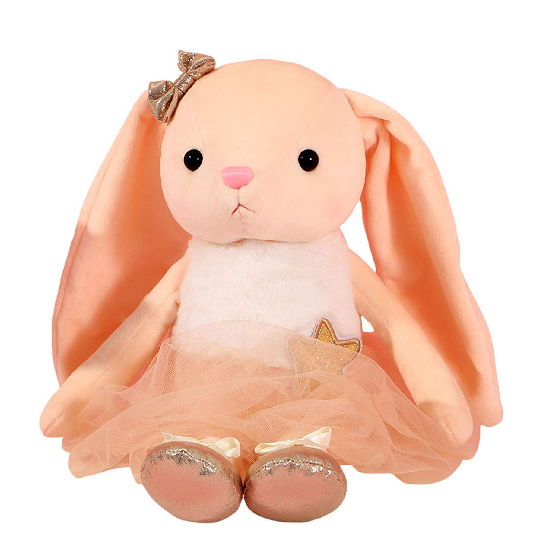 Amazon.co.jp: Ruzucoda バレリーナ人形 ぬいぐるみ バニー ウサギ