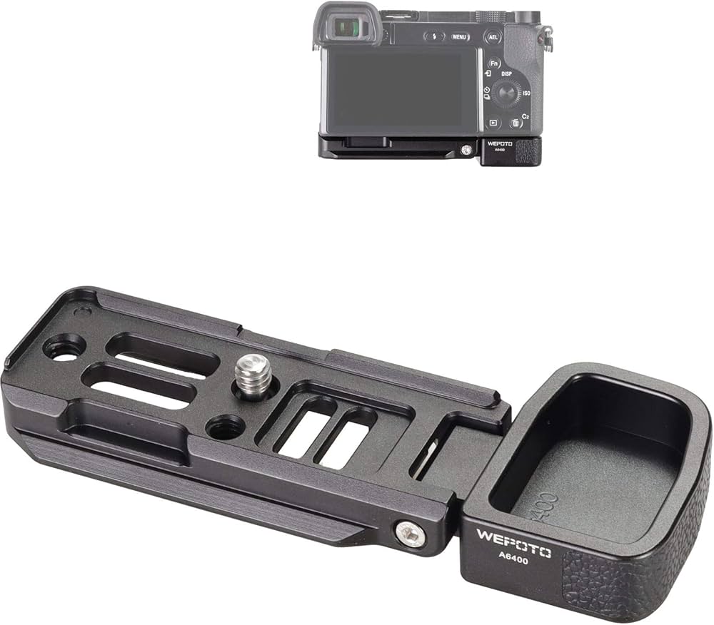 Amazon | WEPOTO Sony a6400 a6300 a6100用ハンドグリップメタル GP