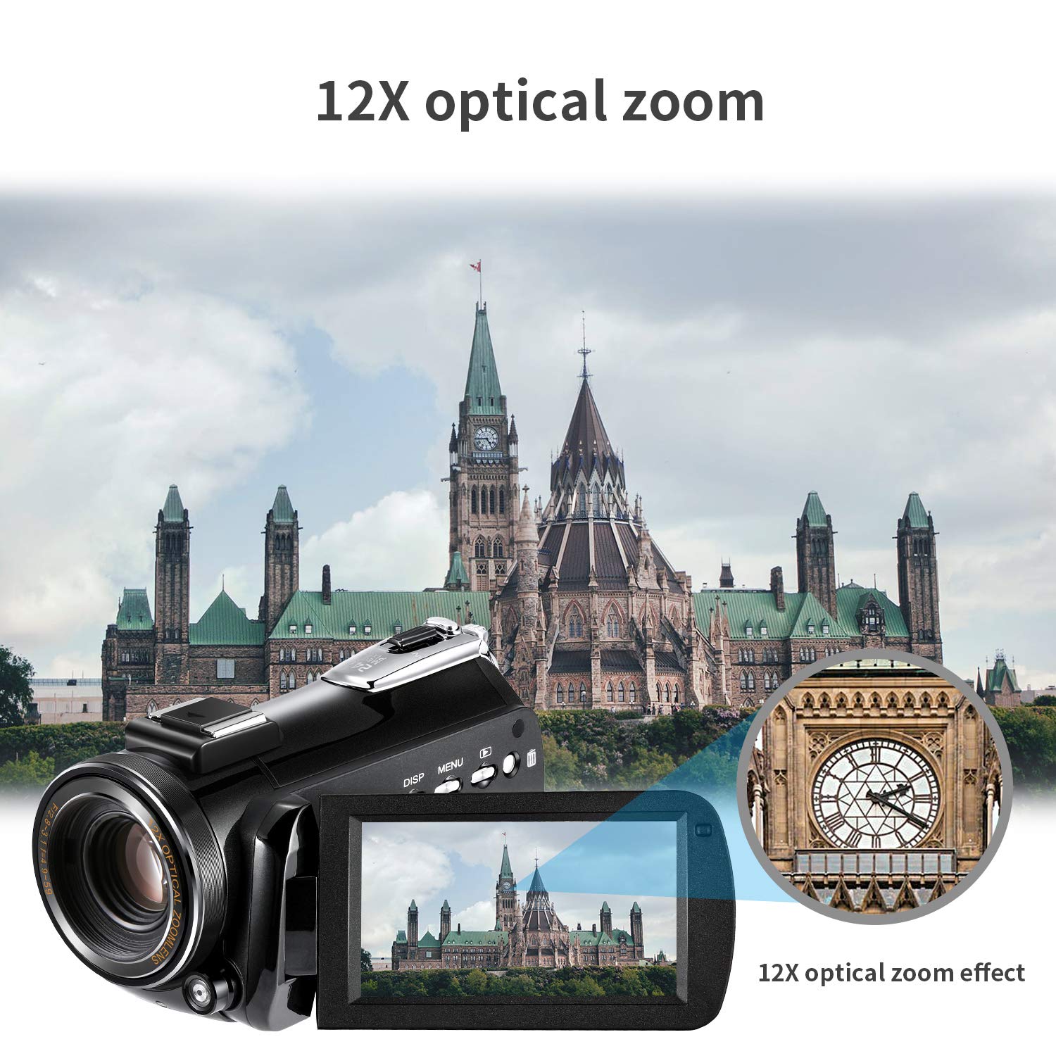 Amazon.com : ORDRO Video Camera 4K Livestream Camcorder HDR-AC5