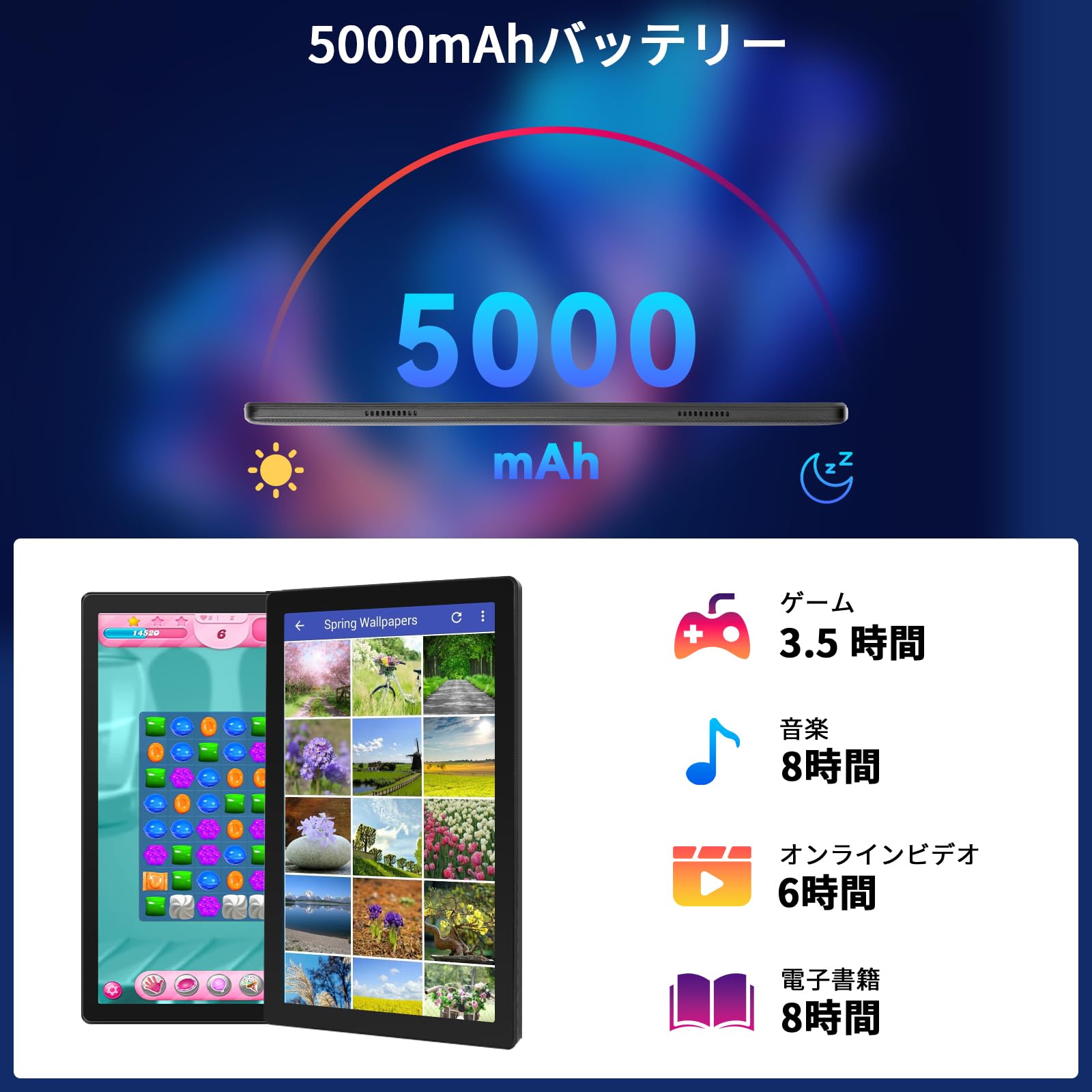 Amazon.co.jp: 【Android 14 タブレット 】HiGrace タブレット 10
