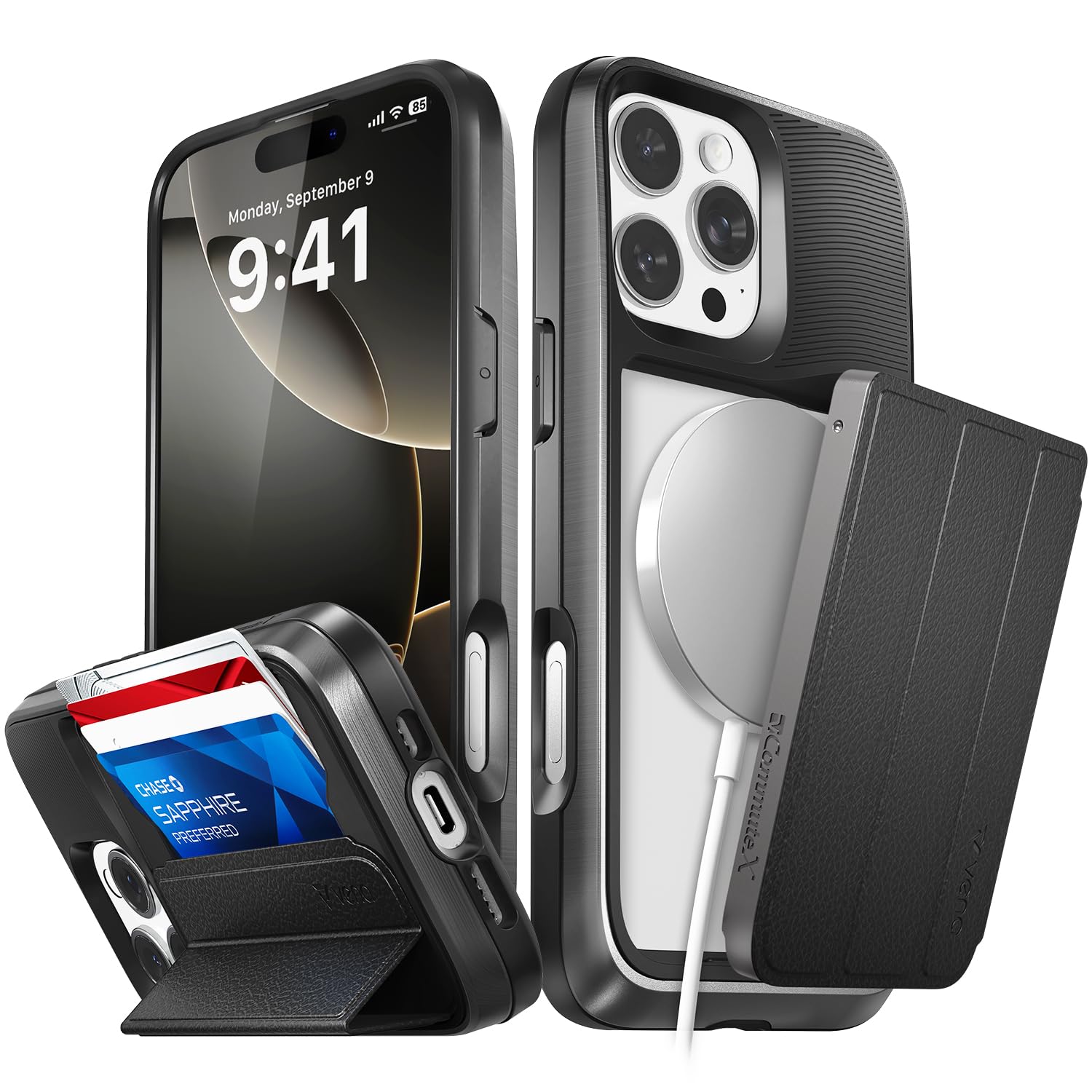 Amazon.com: VENA vCommuteX for iPhone 16 Pro Max Wallet Case