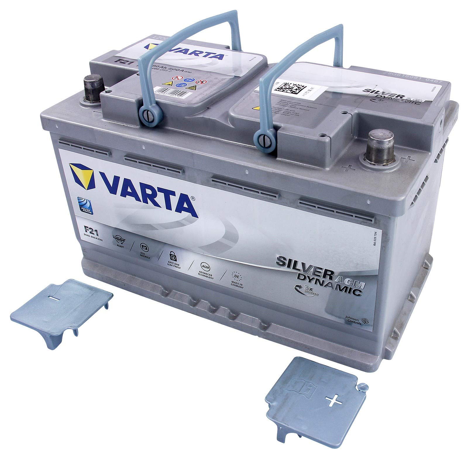 Varta Silver Dynamic F21 AGM 80 Ah 12 V 800 A Car Battery Starter