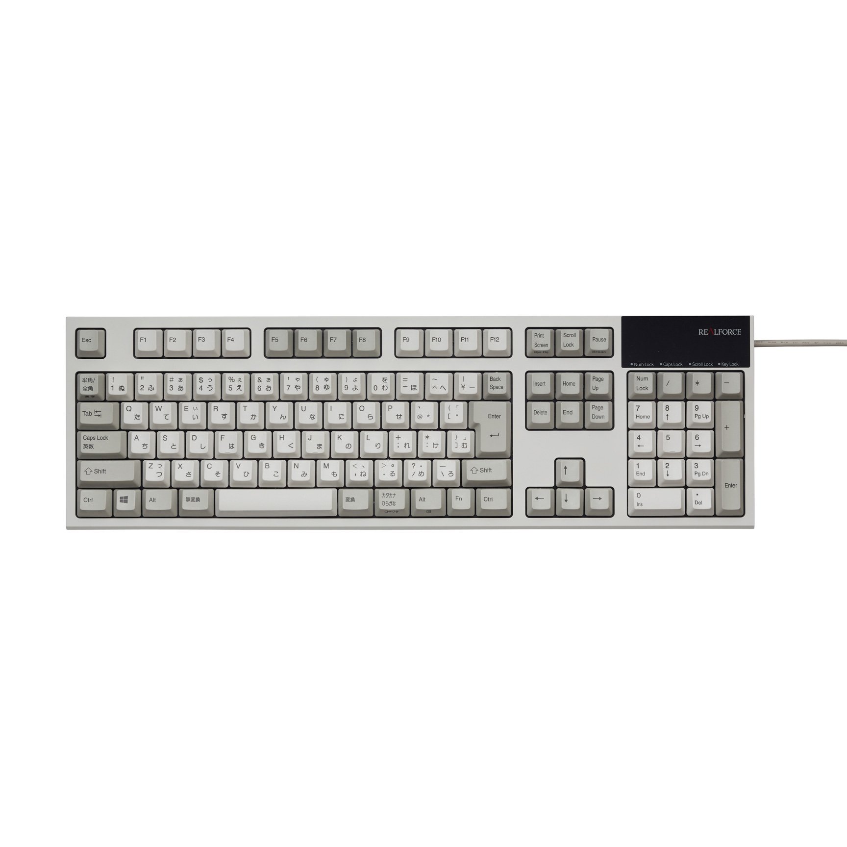 Amazon.co.jp: 東プレ REALFORCE R2 日本語108配列 静電容量無接点方式