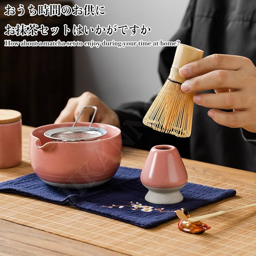 Amazon｜JIKANNOYA 抹茶 セット 抹茶セット 茶道具 初心者 9点セット