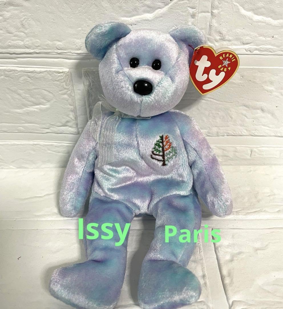 Amazon.co.jp: ty ぬいぐるみ クマ Issy （Paris）ビーニーベイビーズ