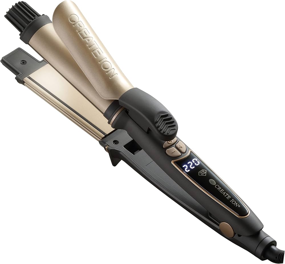 Amazon.com: CREATE ION Straight and Curling Iron 1.25 Inch / 32mm