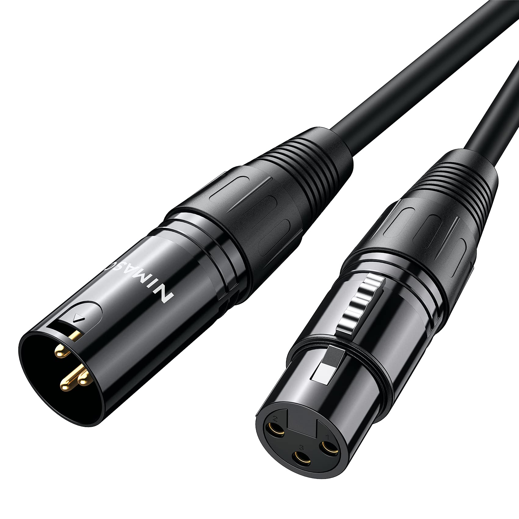 Amazon.co.jp: NIMASO マイクケーブル XLR ケーブル キャノンケーブル
