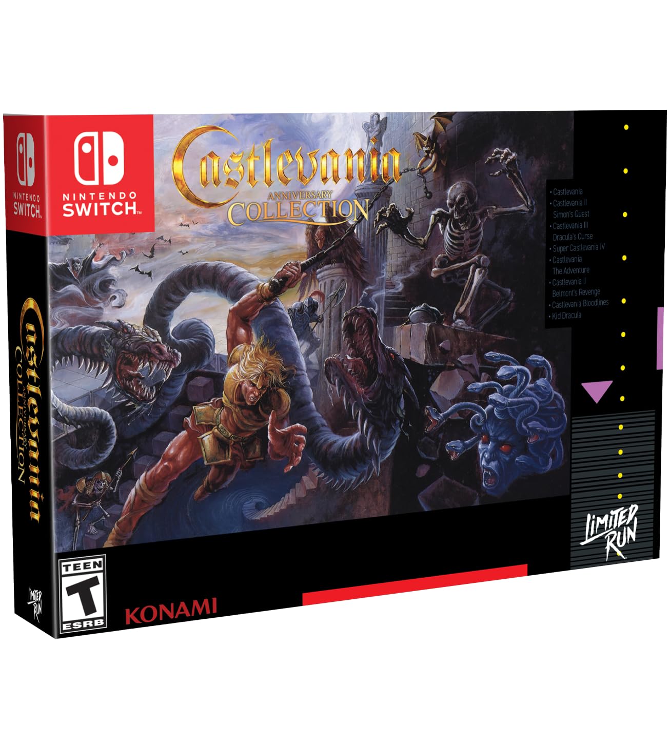 Amazon.com: Castlevania Anniversary Collection (SDCC 2022 SNES Box