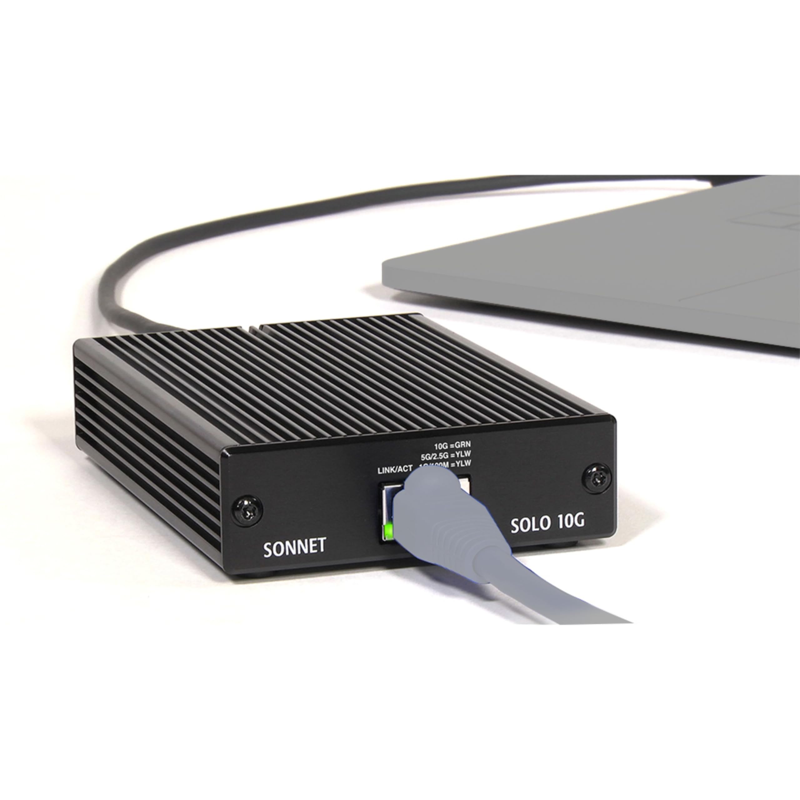 Sonnet Solo 10G Thunderbolt 3 to 10Gb Base-T Ethernet Adapter