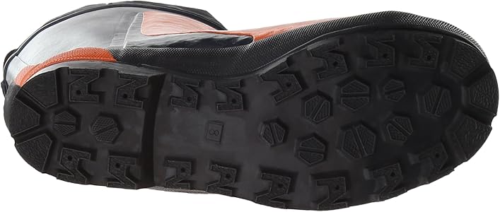Viking Footwear Men's Bushwacker Boot,Orange/Navy,10 M US : Amazon