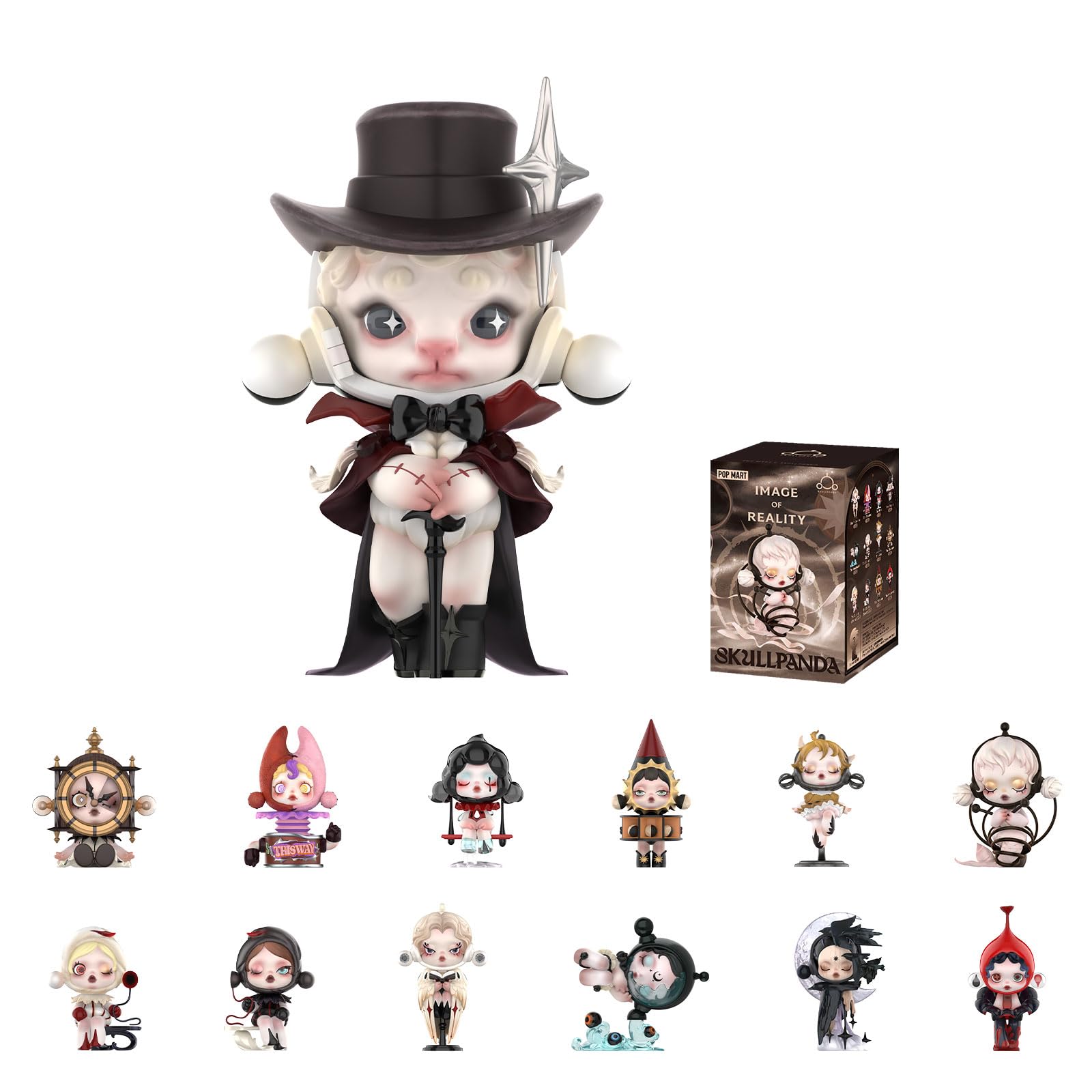Amazon.co.jp: POP MART SKULLPANDA Image Of Reality Series【1ピース