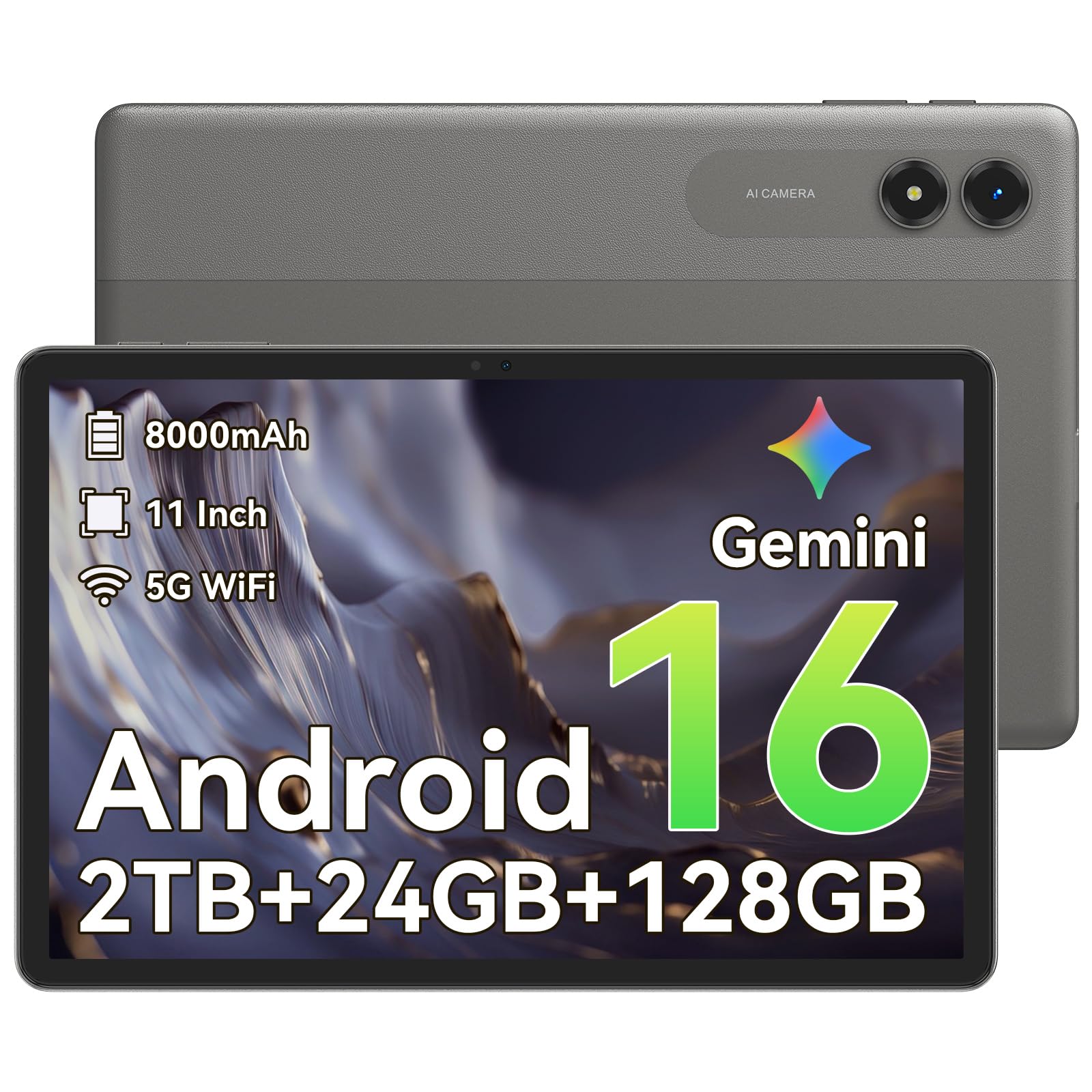 Amazon.com : Android 16 Tablet,11 Inch Tablet with 24GB RAM 128GB