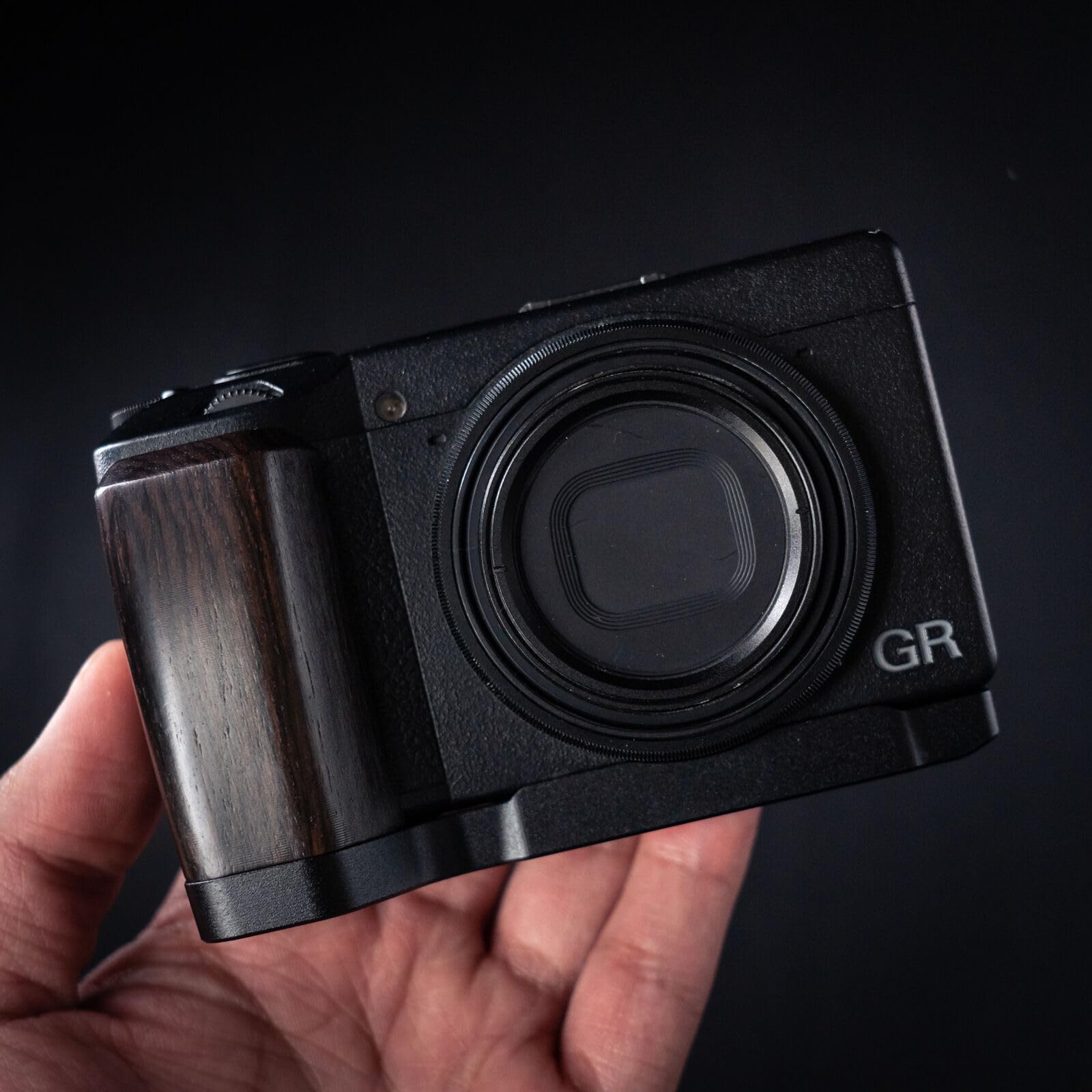 Amazon | 木製カメラグリップ RICOH GR3 GRIII GR3X カメラ用