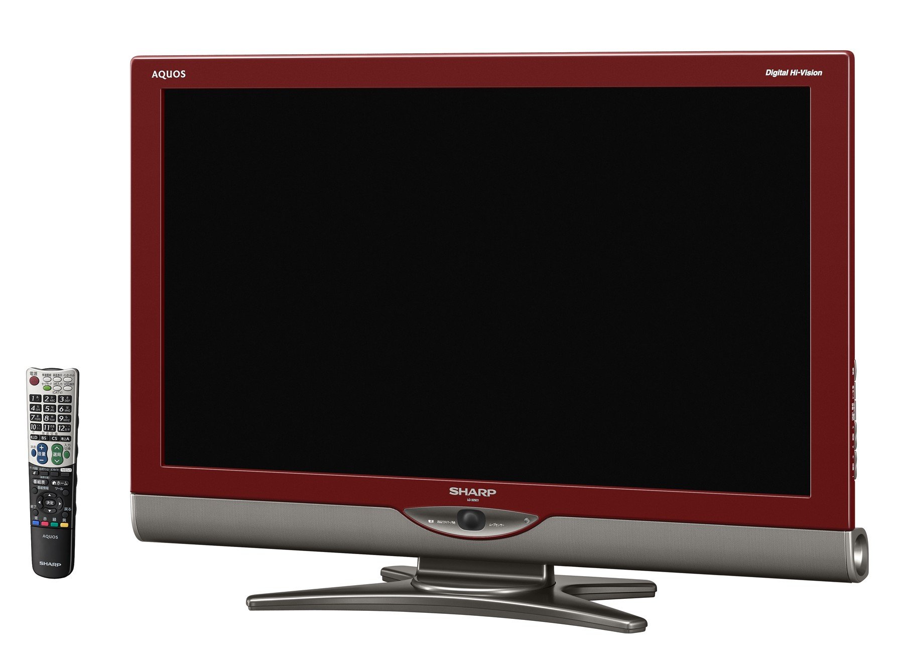 Amazon | シャープ 32V型 ハイビジョン 液晶テレビ レッド AQUOS LC