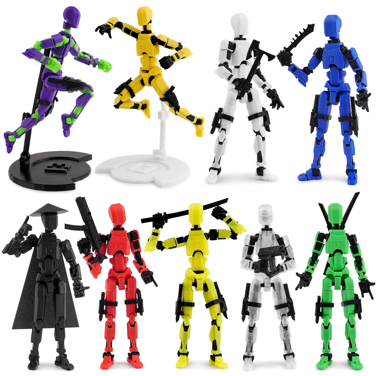 Amazon.co.jp: ねもろ (組立完成品) 9パック T13 アクションフィギュア