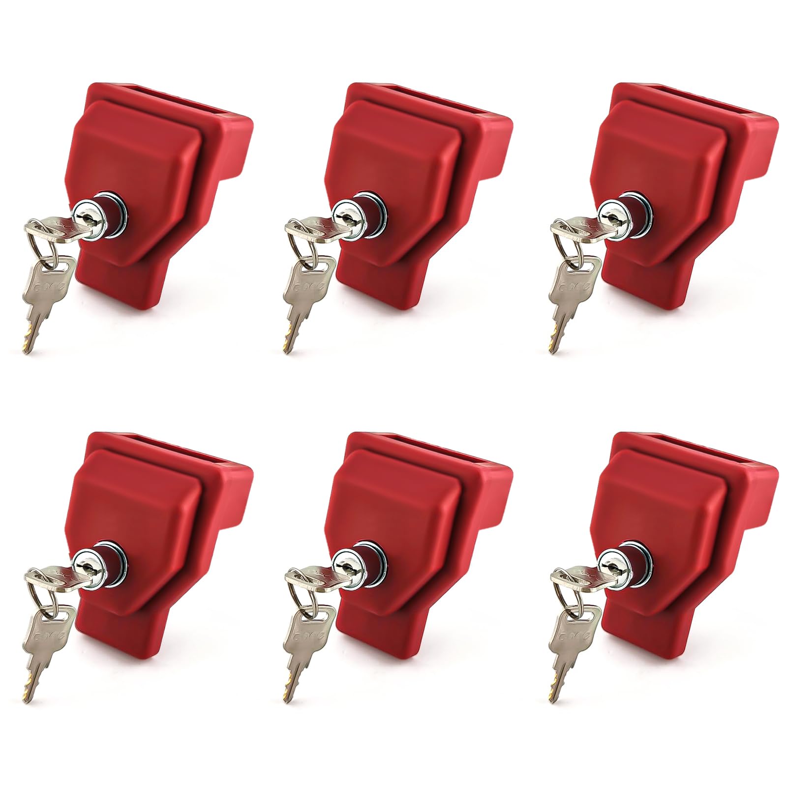 Amazon.com: NAKAKEKO Plastic, Glad Hand Lock, Keyed Alike Pair (6