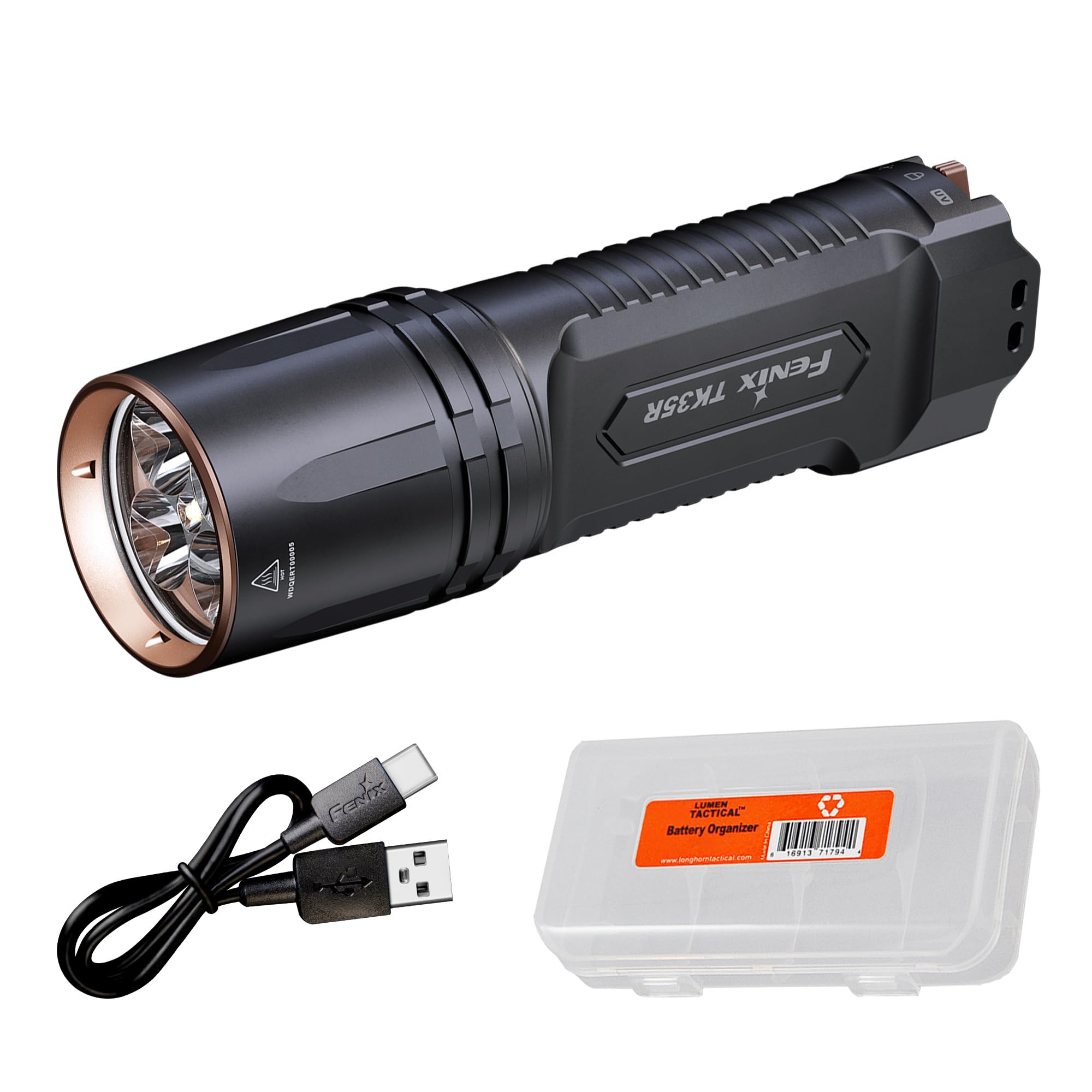 Amazon.com: Fenix TK35R 5800 Lumen Tactical Flashlight with UV