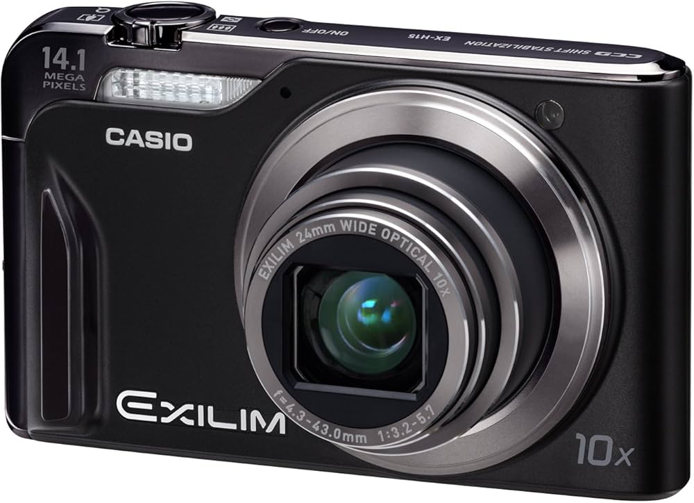 Amazon | カシオ計算機 カシオ デジタルカメラ EXILIM EX-H15BK
