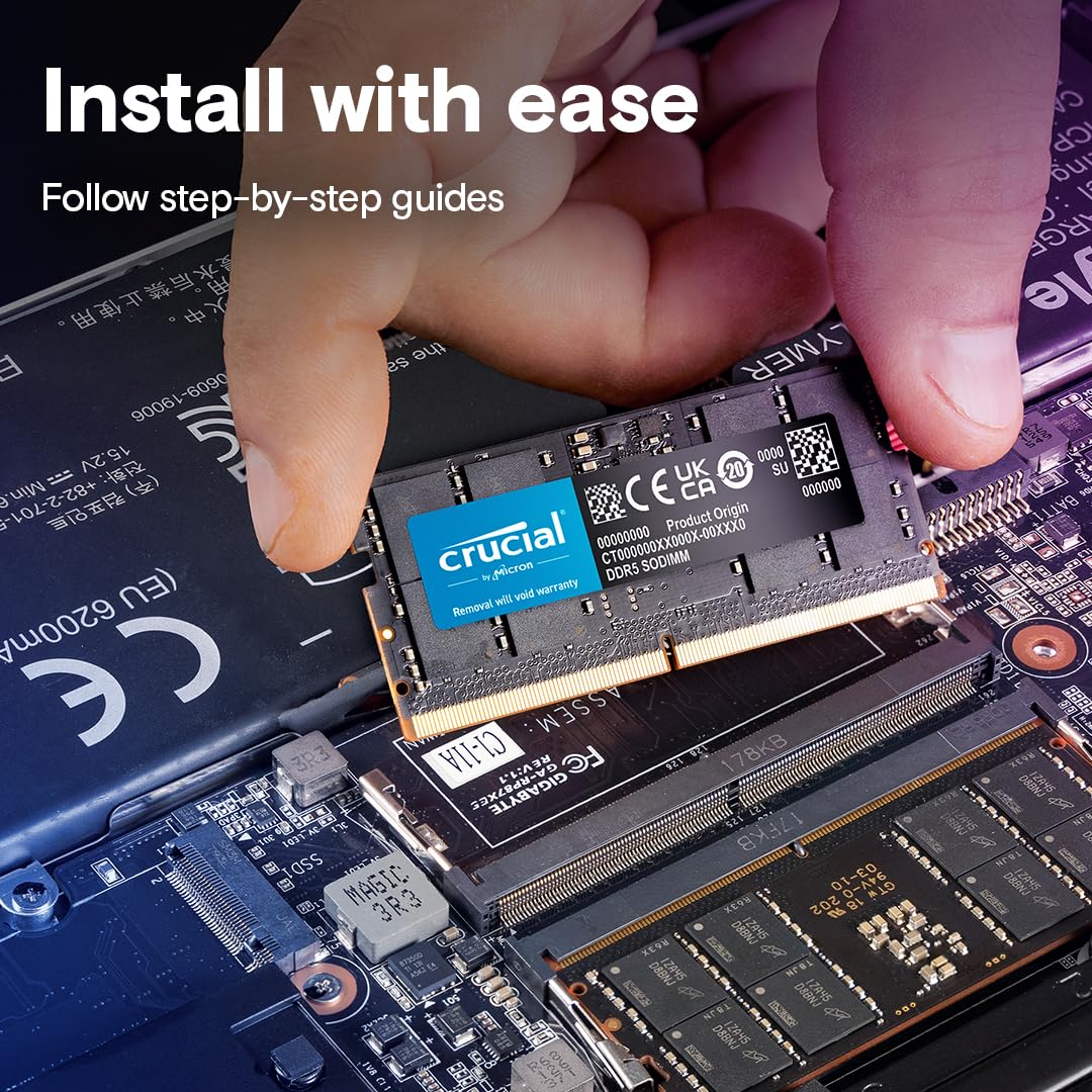 Amazon.co.jp: Crucial RAM 16GB キット (2x8GB) DDR5 5200MT/s