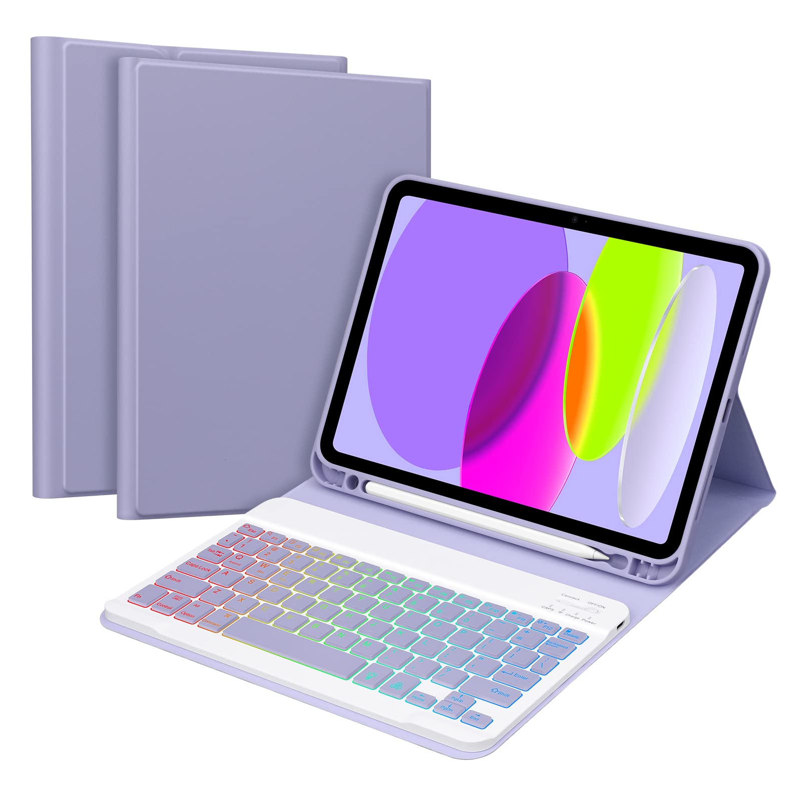Amazon | iPad 第10世代 キーボード ケース GOOJODOQ (2022) iPad10 7