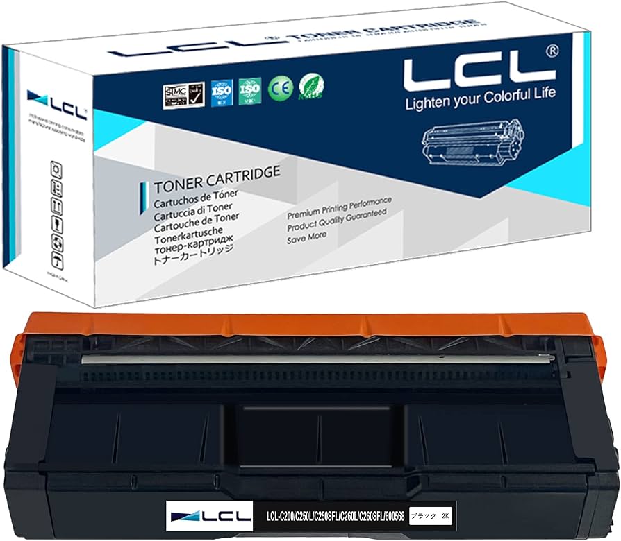 Amazon.co.jp: LCL RICOH用 リコー用 C200 C250SFL C250L C260L