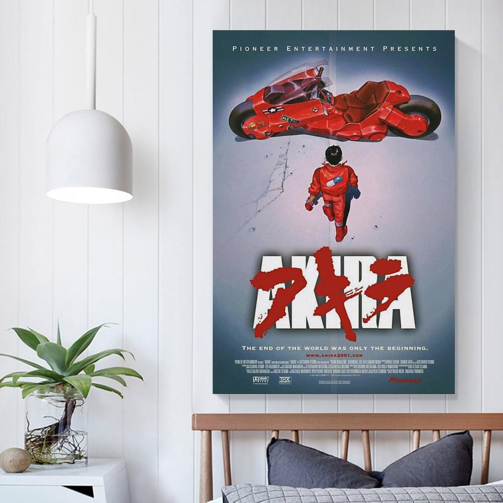 Amazon.co.jp: 映画ポスター アキラ AKIRA 印刷 ポスター キャンバス