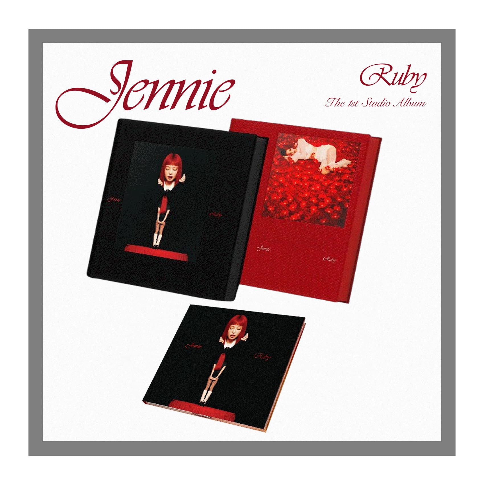Amazon.co.jp: BLACK'PINK JENNIE Ruby 1st Studio Album with