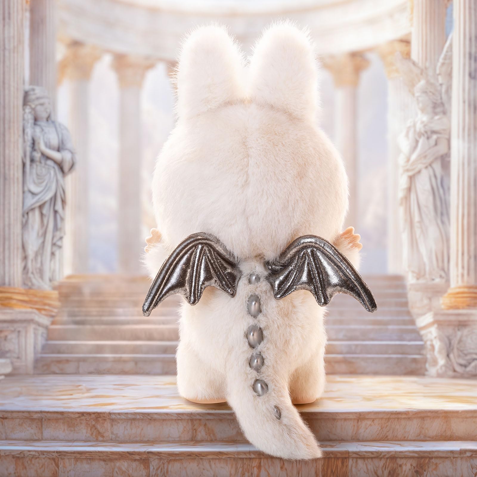 Amazon.com: POP MART The Monsters - Angel in Clouds Vinyl Face