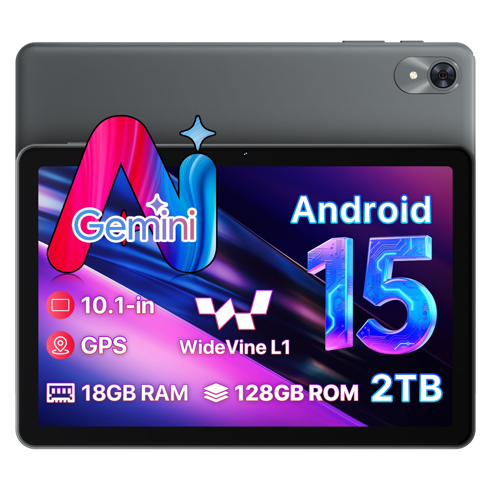Amazon.co.jp: 【Android 15 タブレットGemini AI搭載 】10インチ
