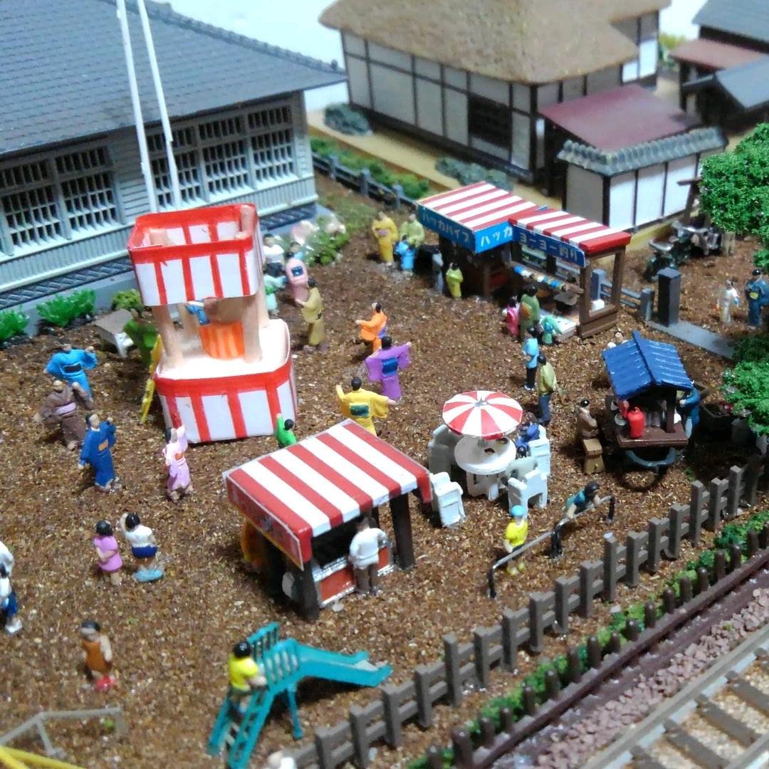 Amazon.co.jp: ジオラマ 昭和の街 里山 : ホビー