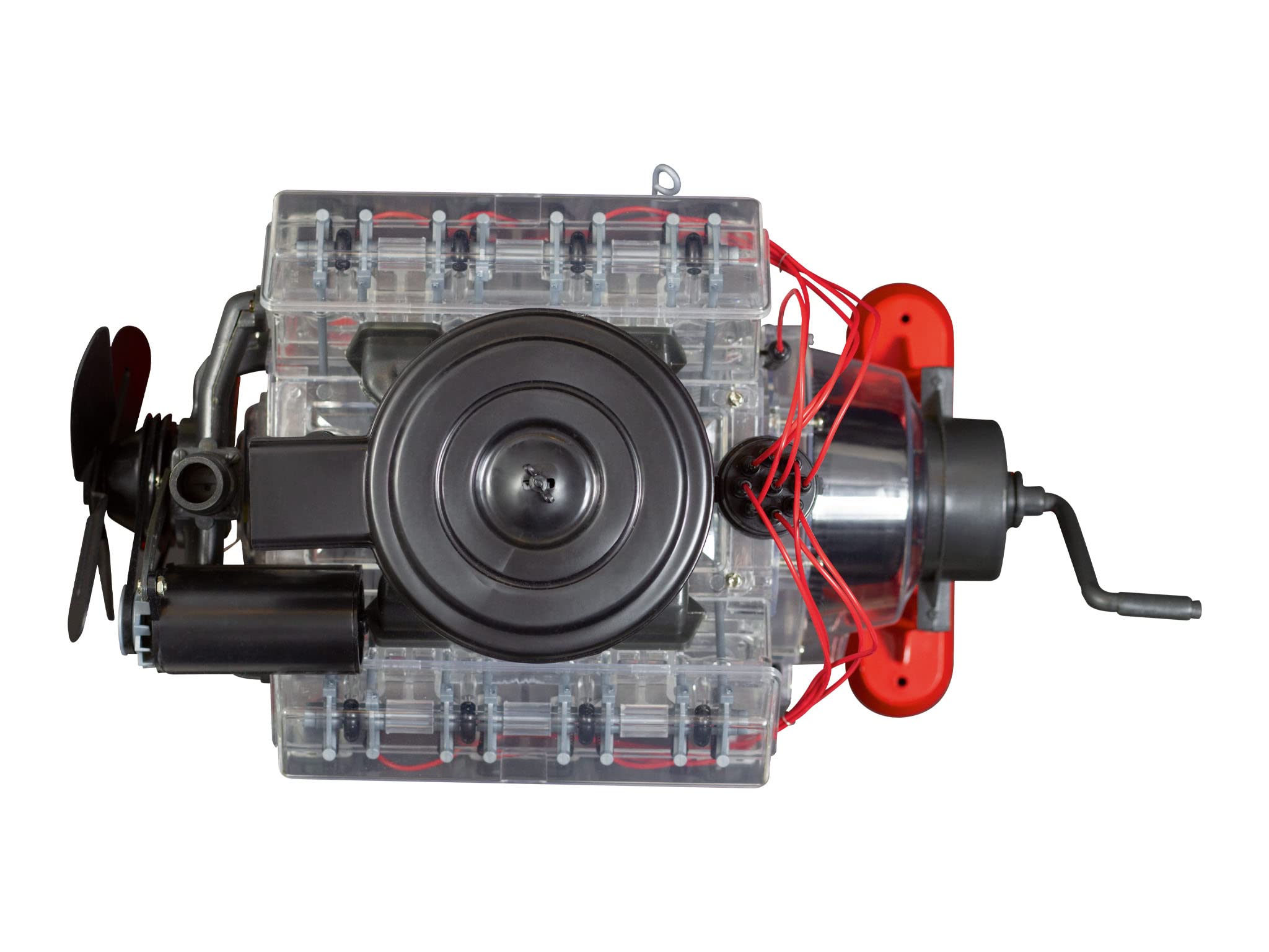 Amazon | ドイツレベル 1/4 V-8 エンジン (レベルテクニック