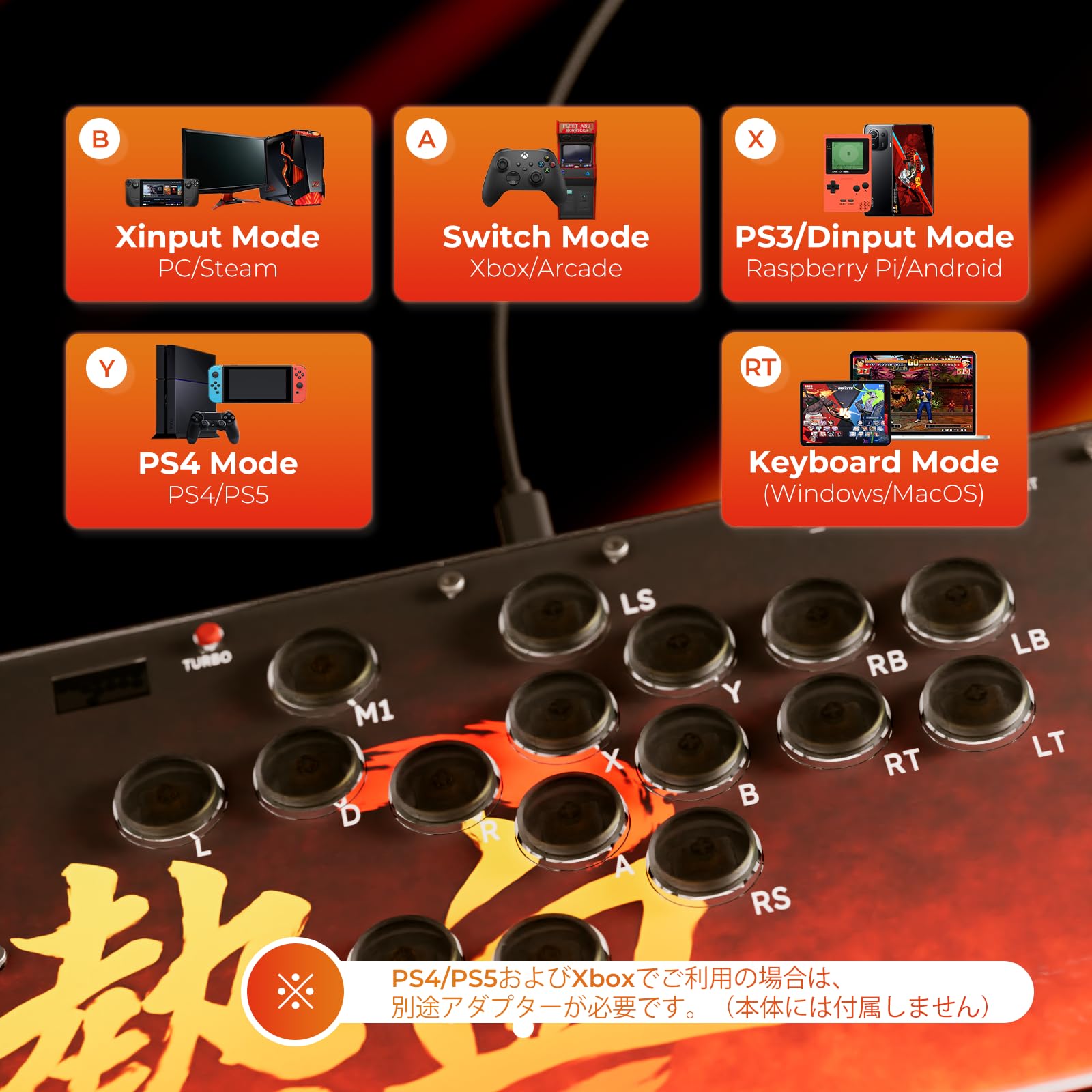 Amazon.com: RK ROYAL KLUDGE T16 Arcade Stick 16 Keys with Custom