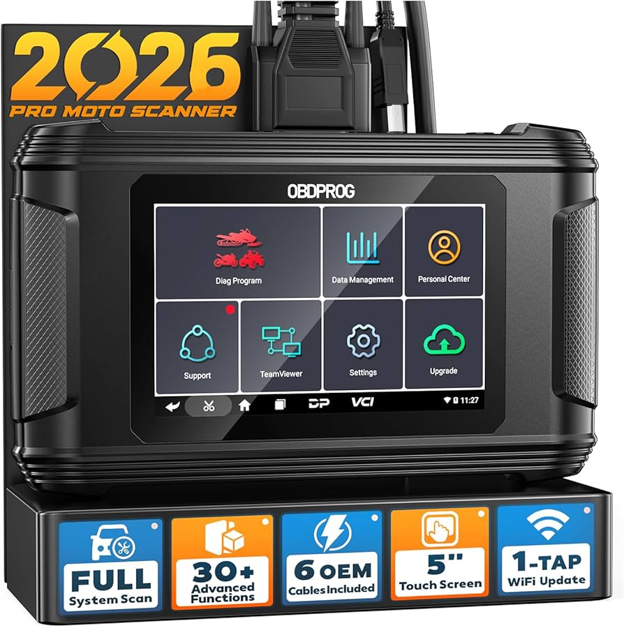 Amazon.co.jp: OBDPROG Moto 100 Pro オートバイフルシステム診断