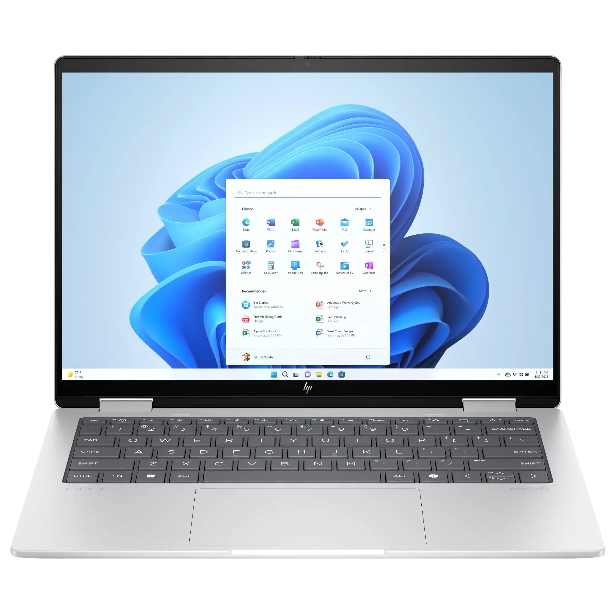 Amazon.com: HP Envy x360 2-in-1 14 2024 Business Laptop 14