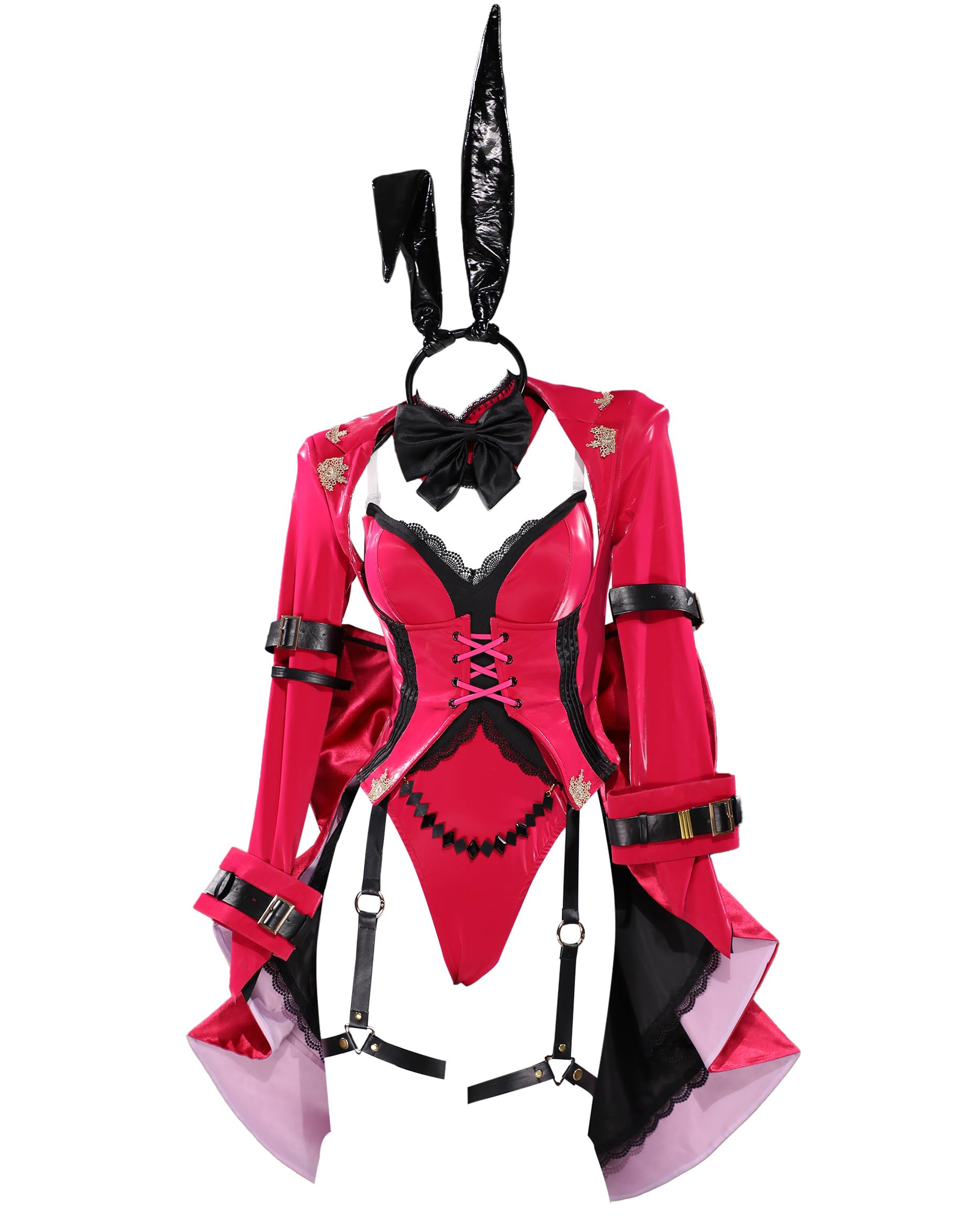 Amazon.co.jp: [Miccostumes] レディース 大人 バニーガール うさぎ風