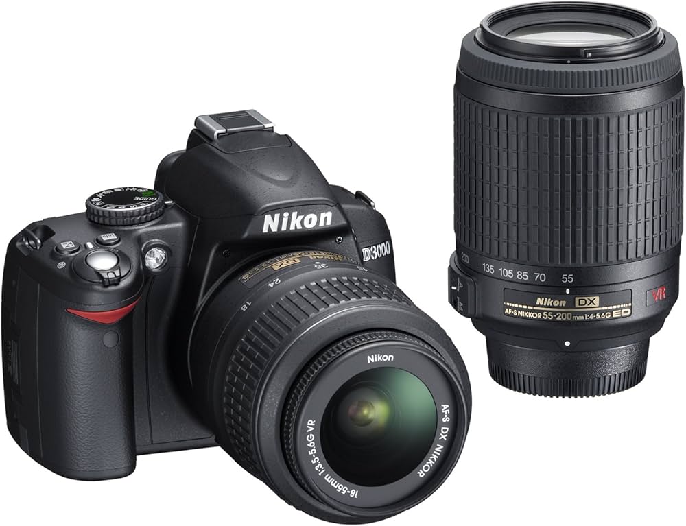 Amazon | Nikon デジタル一眼レフカメラ D3000 ダブルズームキット