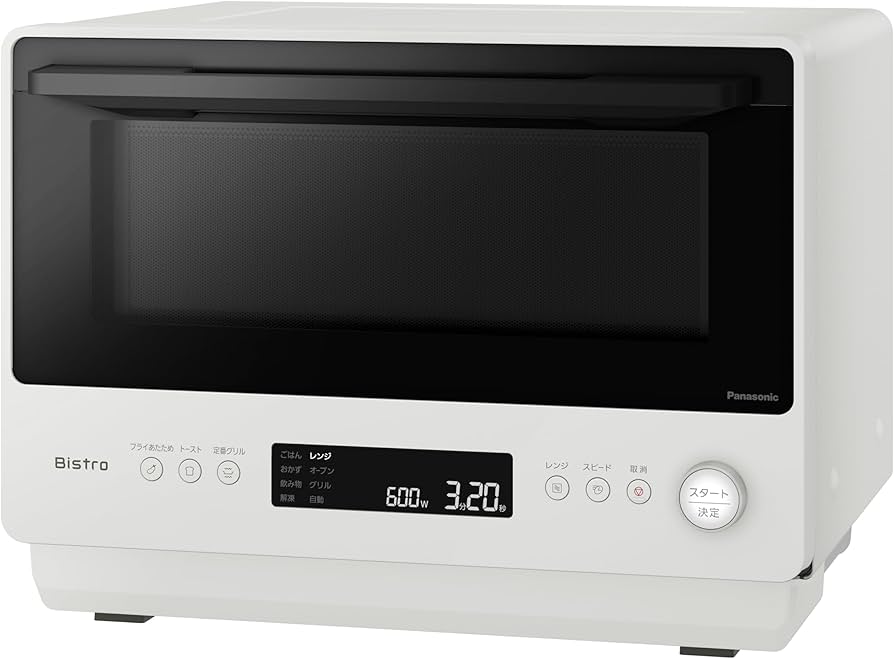 Amazon | パナソニック ビストロ オーブンレンジ 26L 赤外線センサー