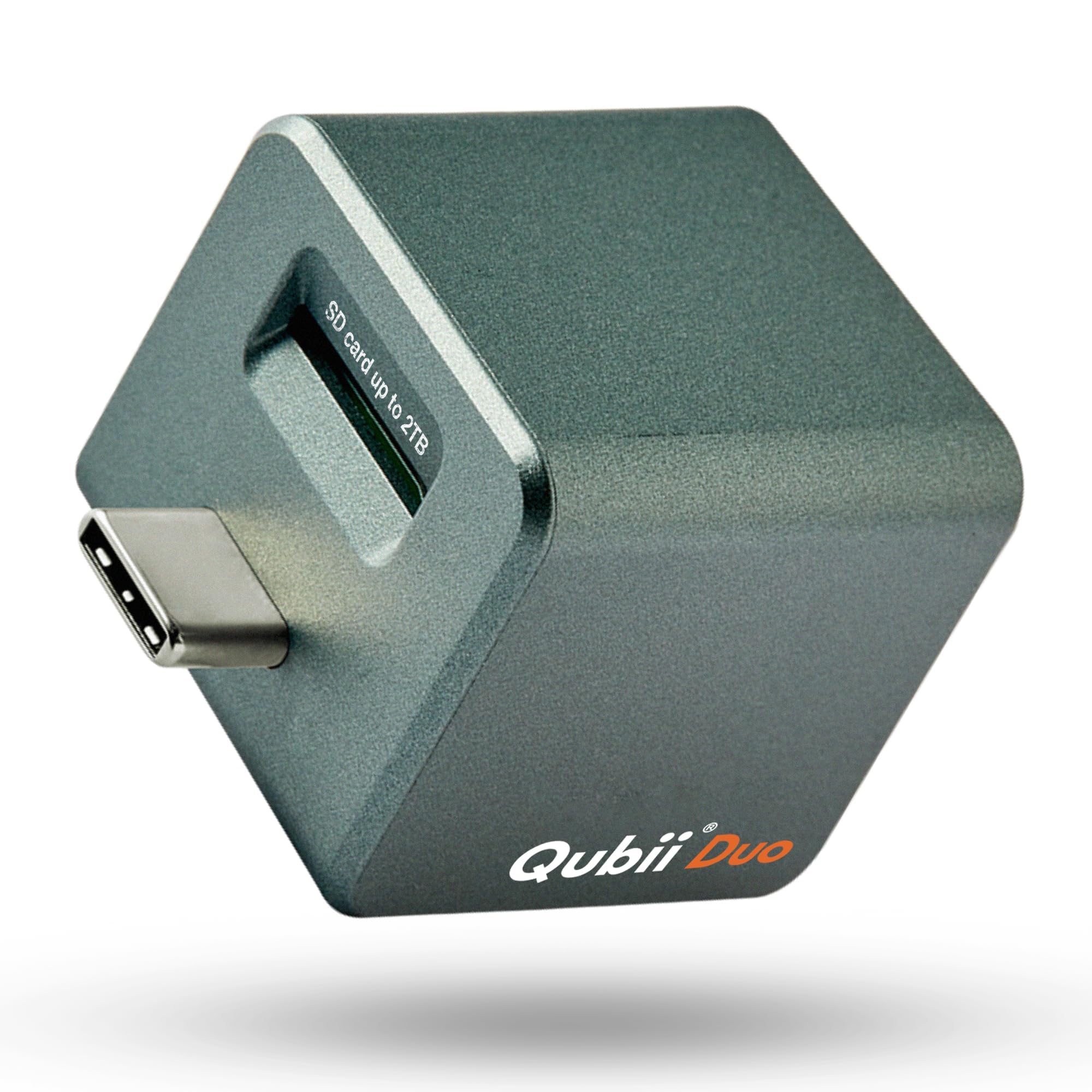 Amazon.com: Qubii Duo USB-C Auto Backup Cube | Subscription-Free
