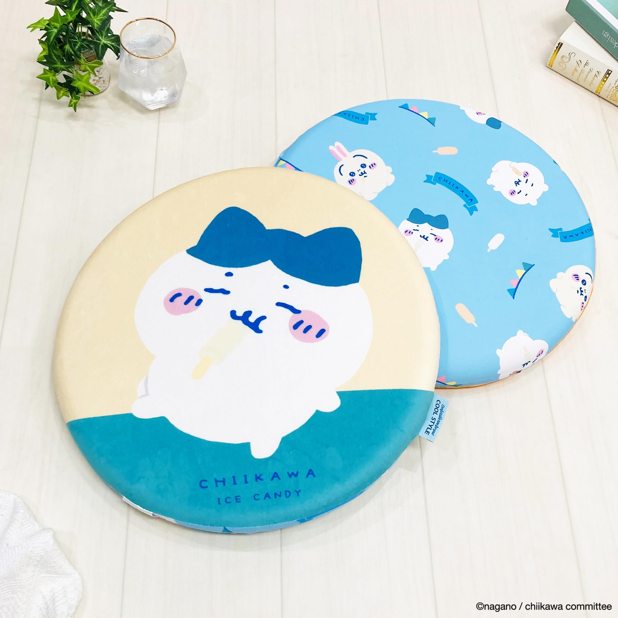 Amazon.co.jp: MORIPiLO 座布団 椅子 クッション ちいかわ ハチワレ