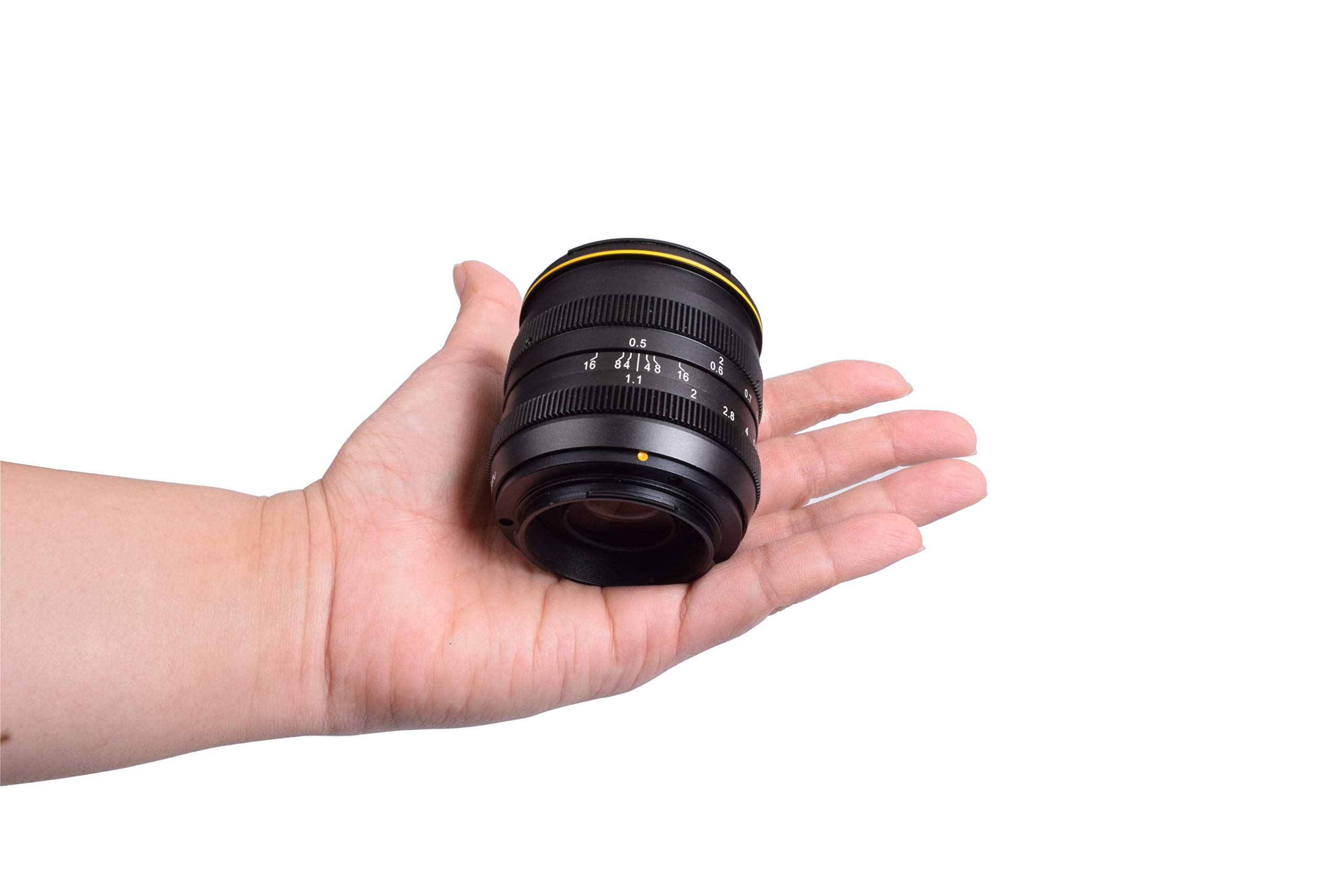 Amazon.co.jp: 【国内正規品】 KAMLAN 交換レンズ 単焦点レンズ 50mm