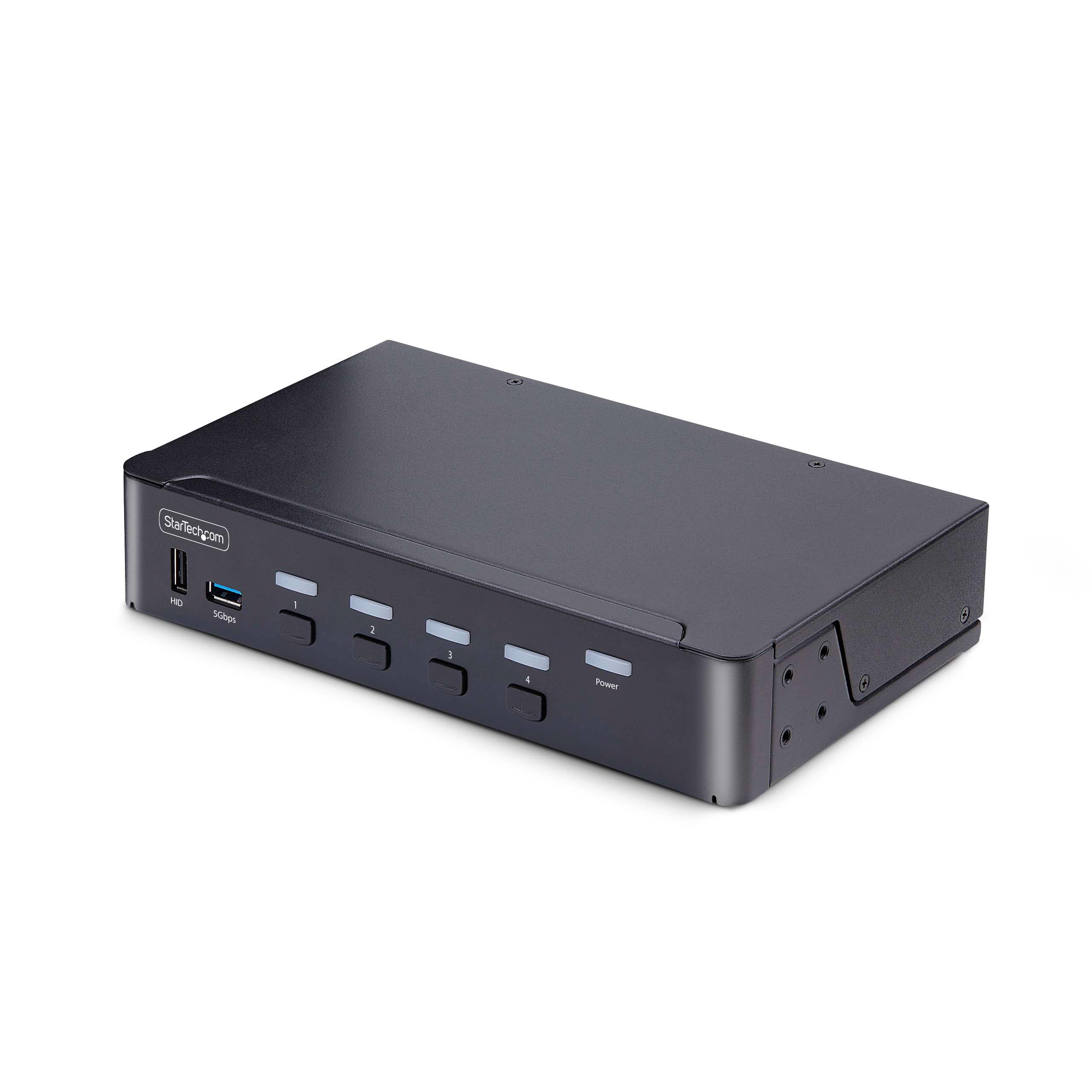 StarTech.com 4-Port DisplayPort KVM Switch, 8K 60Hz / 4K 144Hz