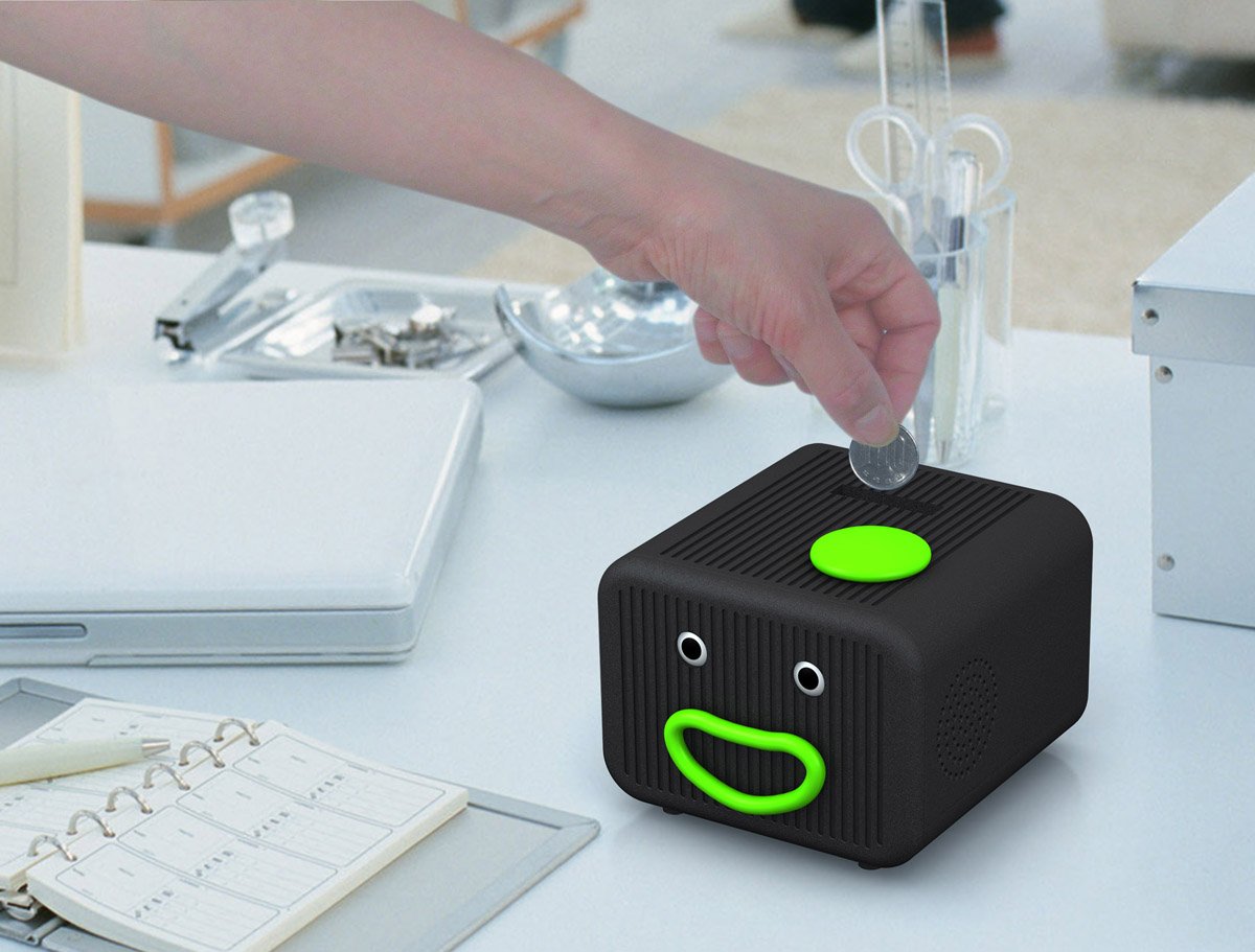 Amazon | バンクマン コツコツ貯める100円玉専用 草食系 | 貯金箱