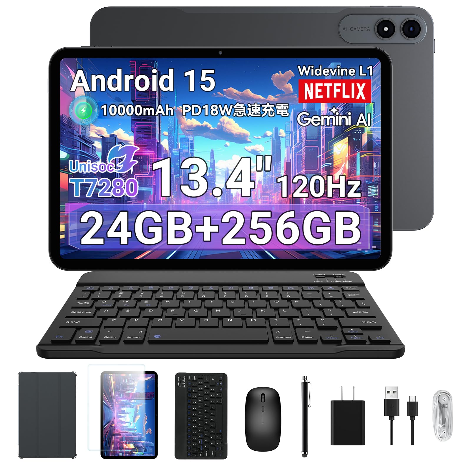 Amazon.co.jp: 【タブレット 13インチ Wi-Fiモデル】TABWEE T60pro